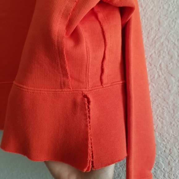 Golden Goose Floral Print Orange Sweatshirt Size S Small - Picture 7 of 9